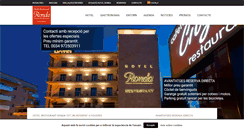 Desktop Screenshot of hotelrondafigueres.com